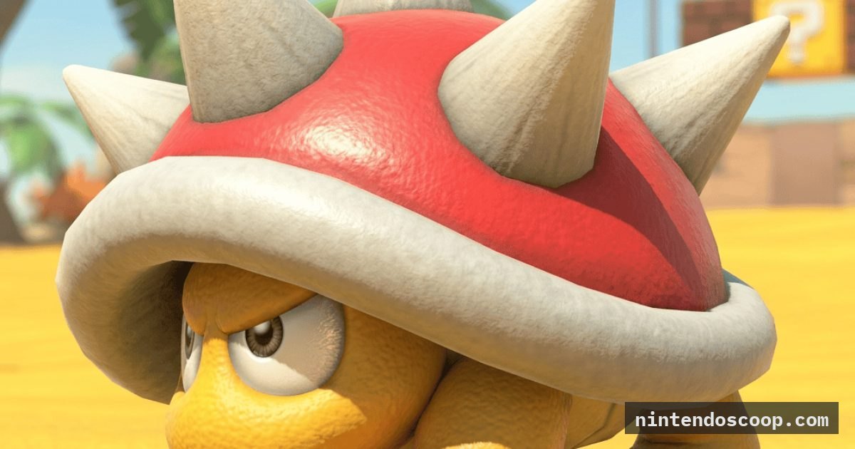 Dataminer Finds Spiny Was Apparently Meant To Be Playable In Mario Kart World