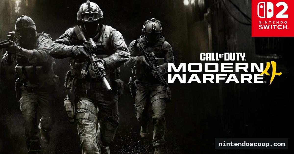 Modern Warfare 4 Nintendo Switch 2 Tech Analysis Released