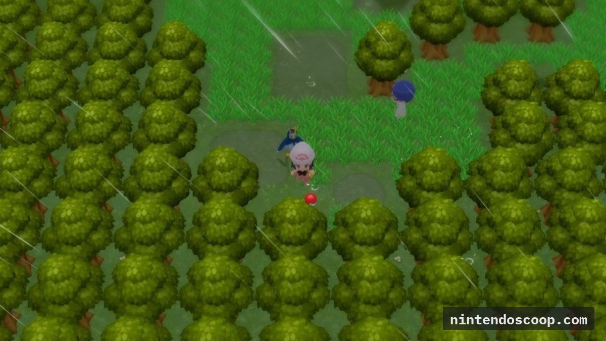 Pokemon BDSP graphics