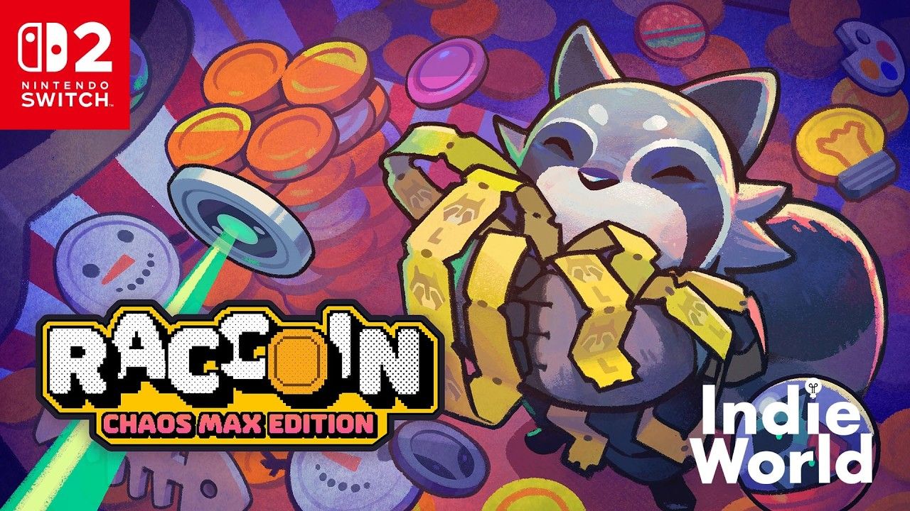 Video: Raccoin: Chaos Max Edition Announced For Switch 2